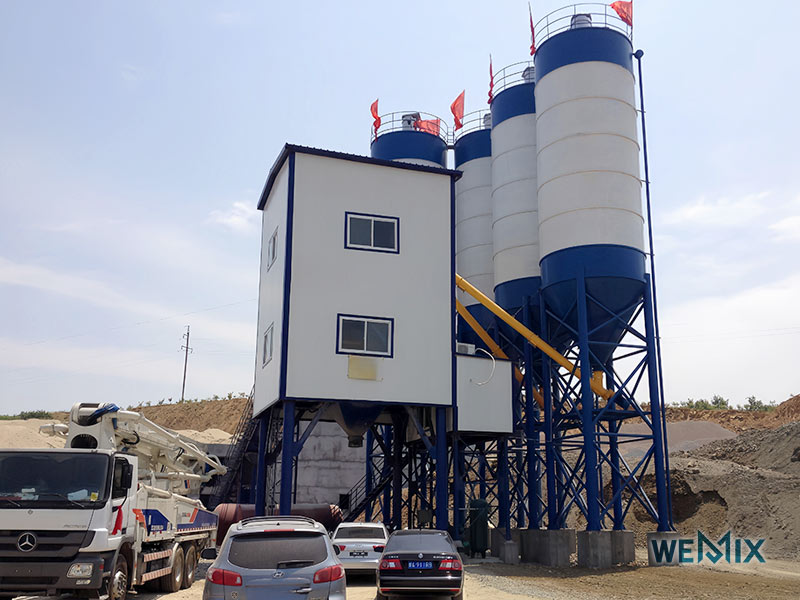 HZS180 Concrete Batching Plant